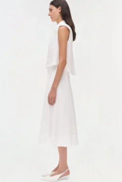Women Simkhai Winslow Cotton Cropped Shirt